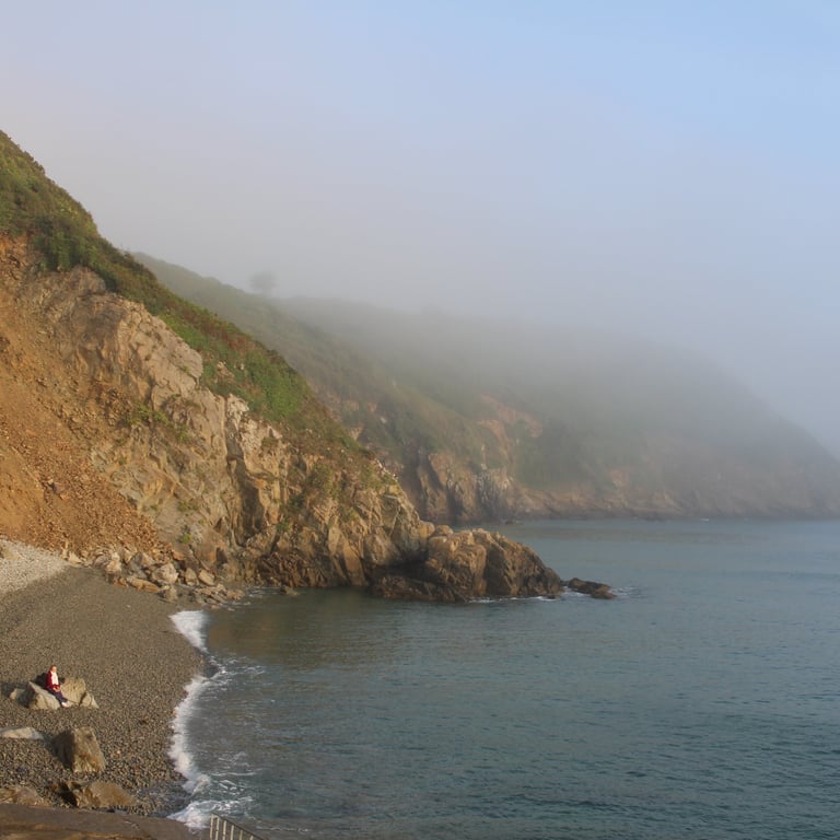 plage sauvage tranquille