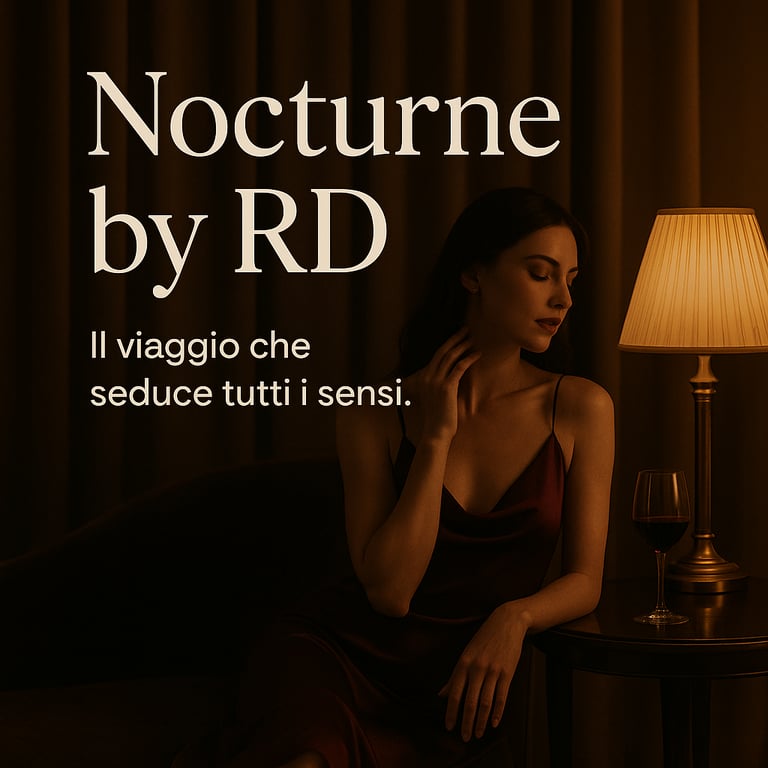 Donna sensuale in Hotel di lusso durante un viaggio con jet privato ed esperienze a 5 sensi.