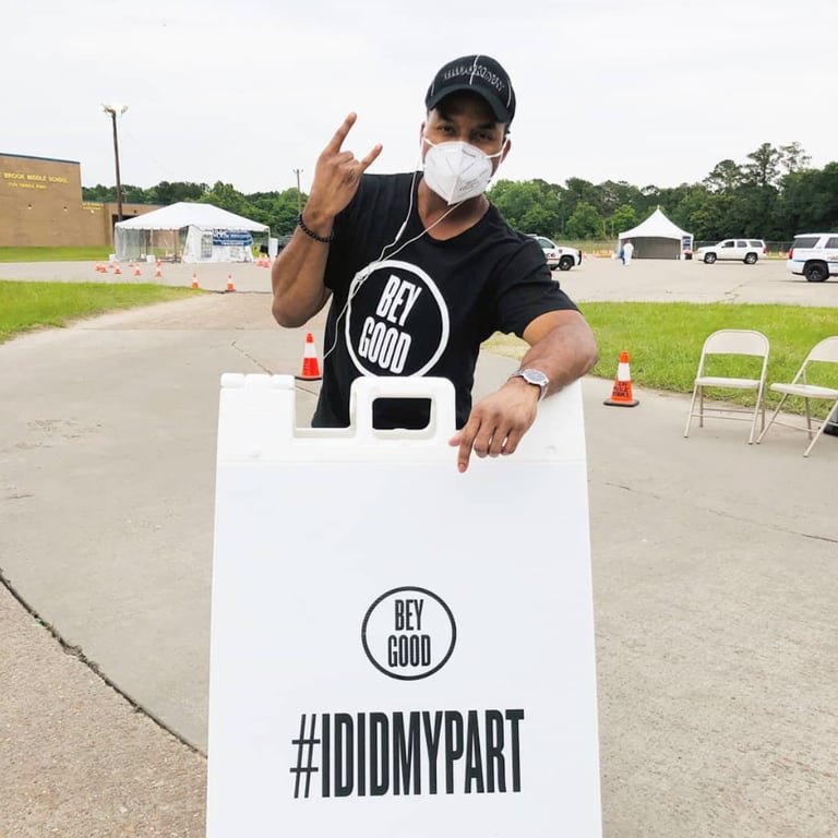 Jerry, Project Manager for Bey Good Covid Testing Event.