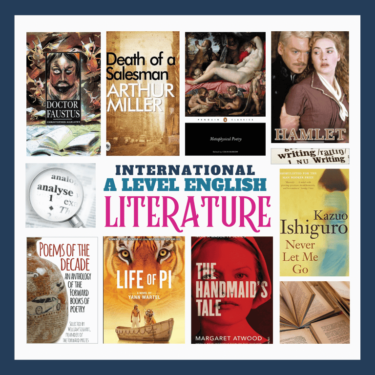 International A level English Literature text montage