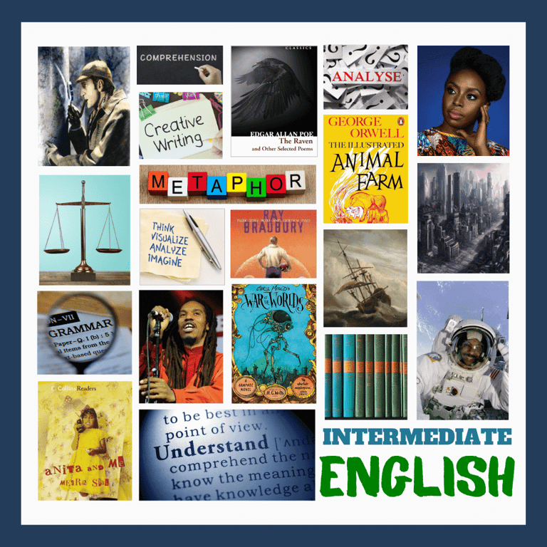 KS3 Book Montage Year 8