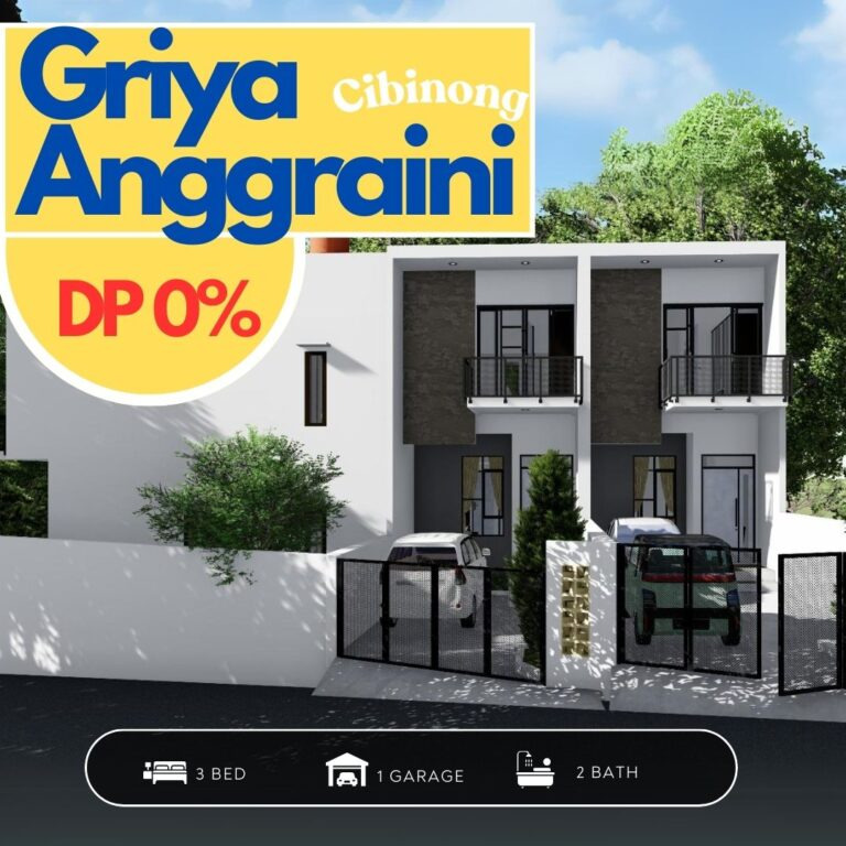 perumahan di citeureup cibinong griya anggraini