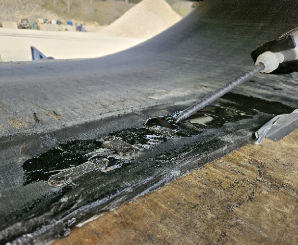 Reparation liquide bande