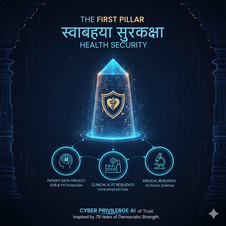 1st Pillar Swaasthya Suraksha Health Security Pharma 8977308555 cyber privilege