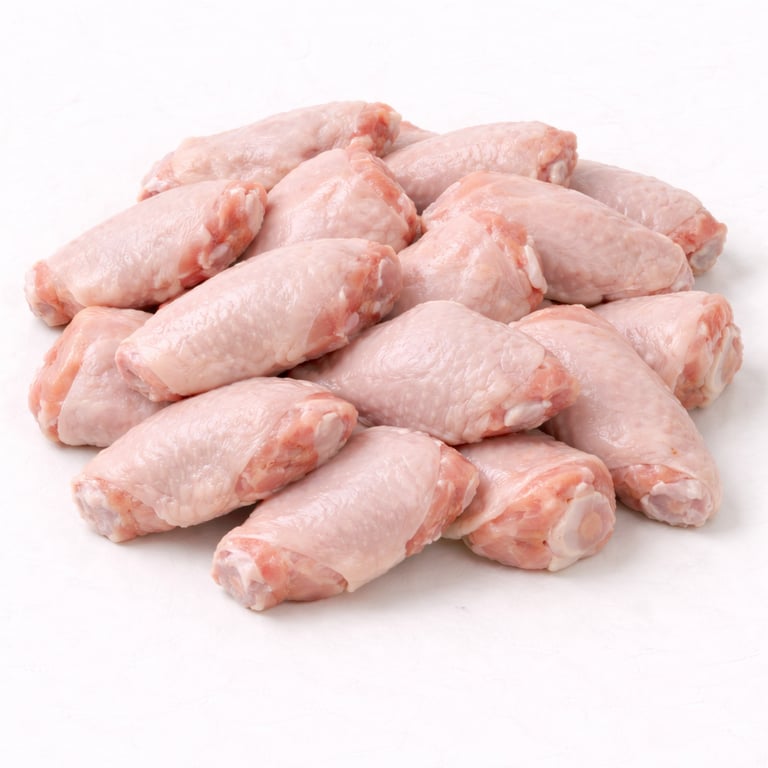 Processed chicken wingettes export quality