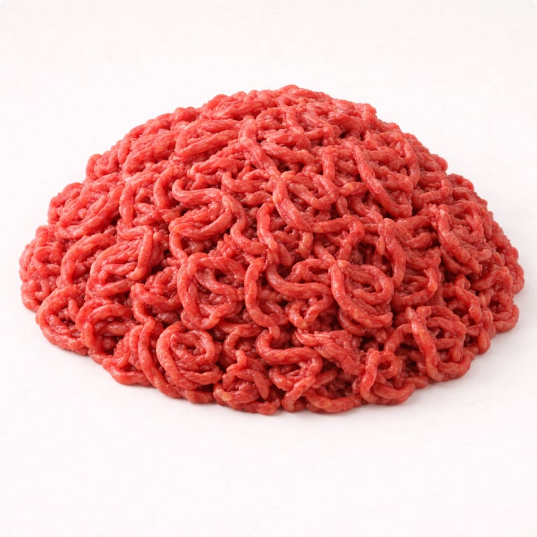 Fresh minced beef halal export