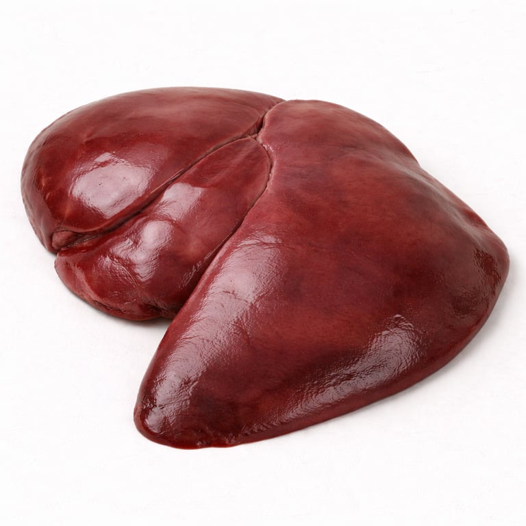 Fresh halal beef liver export