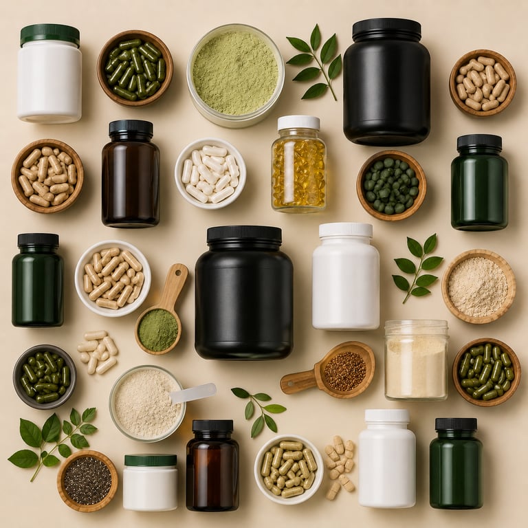 Nutraceutical products, dietary supplements and wellness nutrition solutions