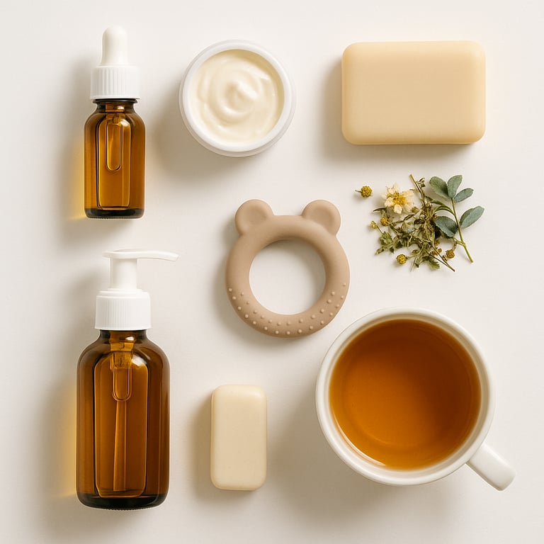 Natural baby and mother wellness products