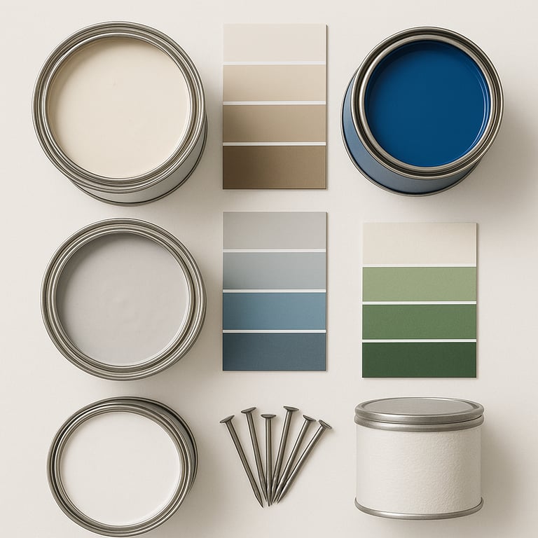 Paints and protective coatings for interior and exterior surfaces, durable export quality coating so