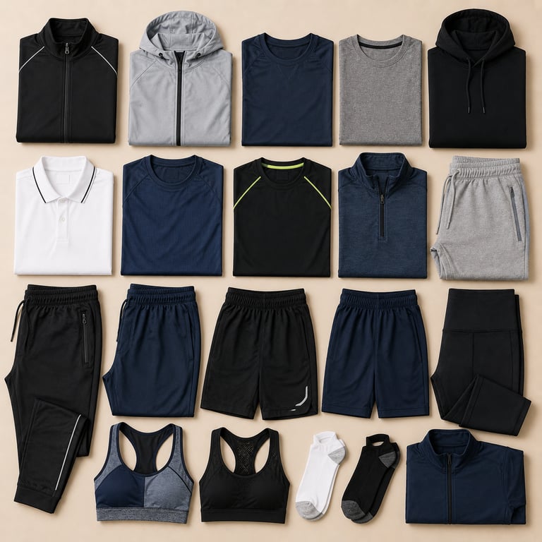 Performance sportswear and activewear manufacturing.
