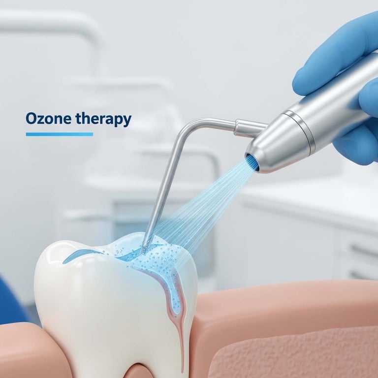 Ozonothérapie soin jet dentaire ozone Aquolab hygiene-precision.com