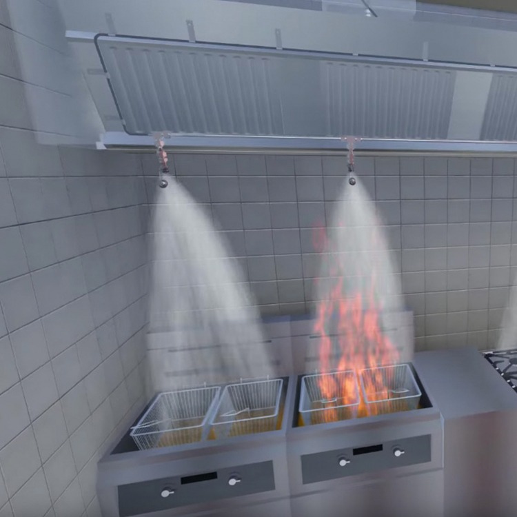 🍳 أنظمة إطفاء المطابخ (Kitchen Fire Suppression)
