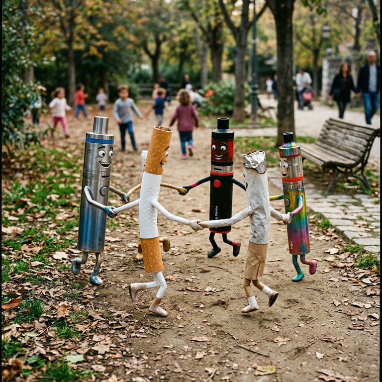 uso de vapeadores triplica el riesgo de fumar tabaco convencional