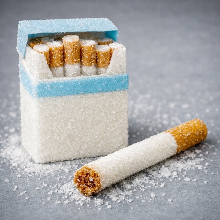 El aditivo secreto del tabaco azúcar para suavizar el humo