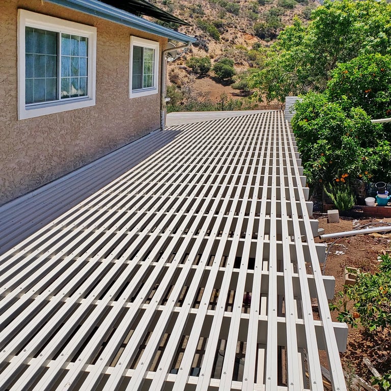 Laguna Alumawood pergola patio cover by SAE Builders