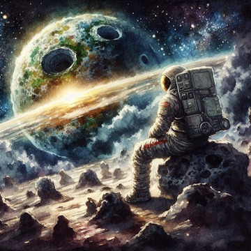 Spaceman | simcaart.com