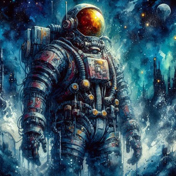 Spaceman | simcaart.com