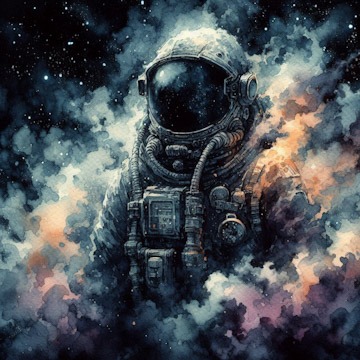 Spaceman | simcaart.com