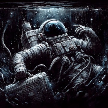 Spaceman | simcaart.com