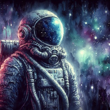 Spaceman | simcaart.com