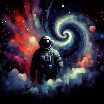 Spaceman | simcaart.com