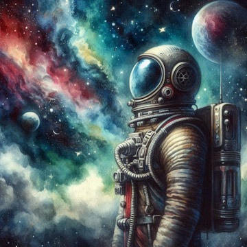Spaceman | simcaart.com