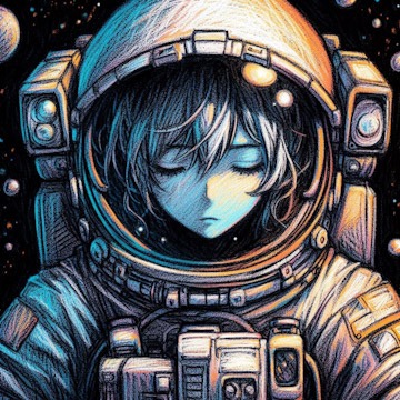 Spacewoman | simcaart.com