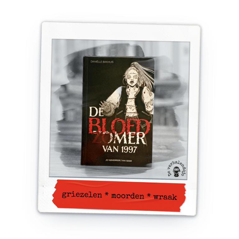Polaroid van het boek 'De bloedzomer van 1997'