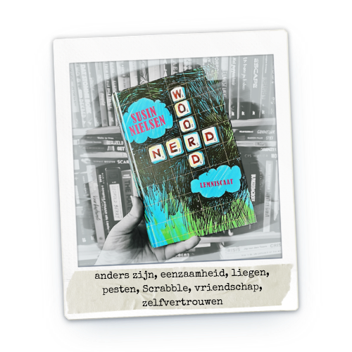 Polaroid van boek Woordnerd met de belangrijkste onderwerpen 