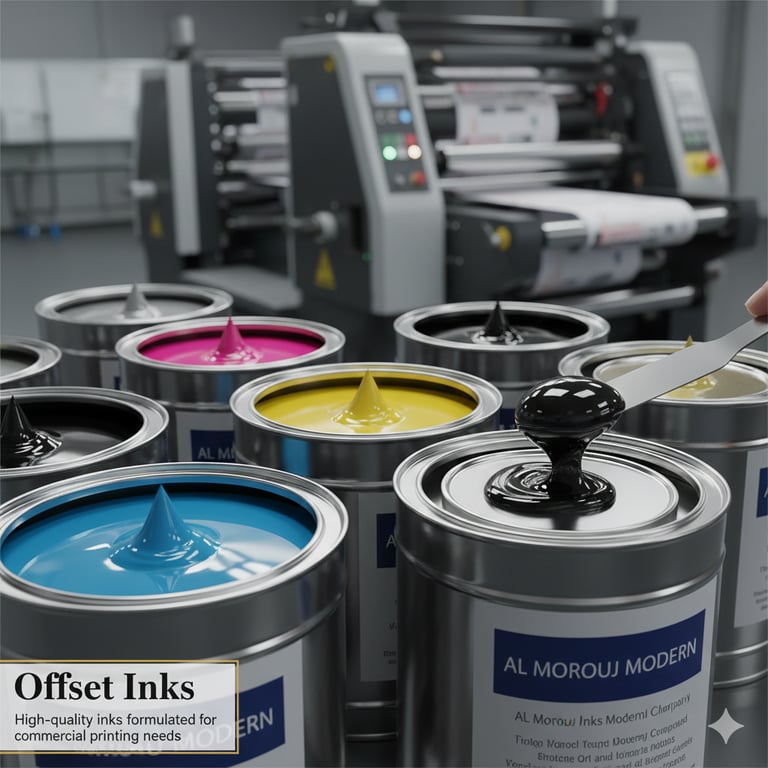  Saudi Arabia Al Morouj Modern Offset Inks