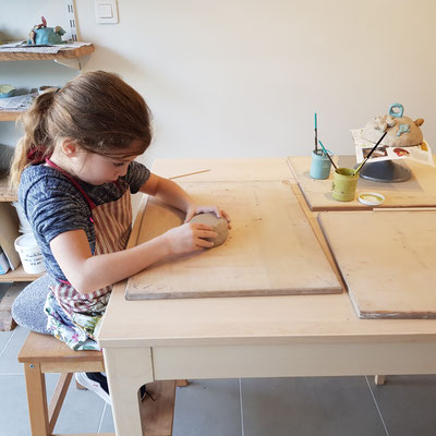 modelage de l'argile