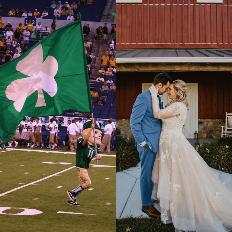 Victor McCarty Mascot and Wedding