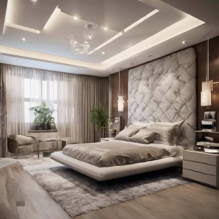 white and black abstract painting