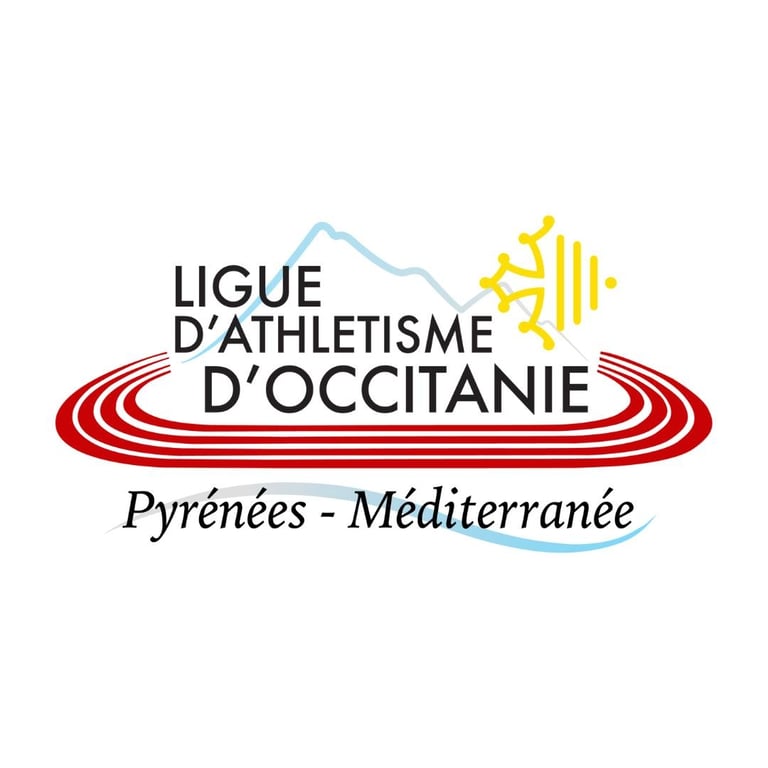 Logo de la Ligue d'Athlétisme d'Occitanie