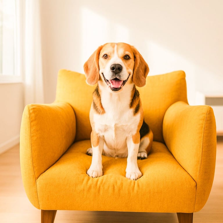 Limpieza de sillones en hogares con mascotas