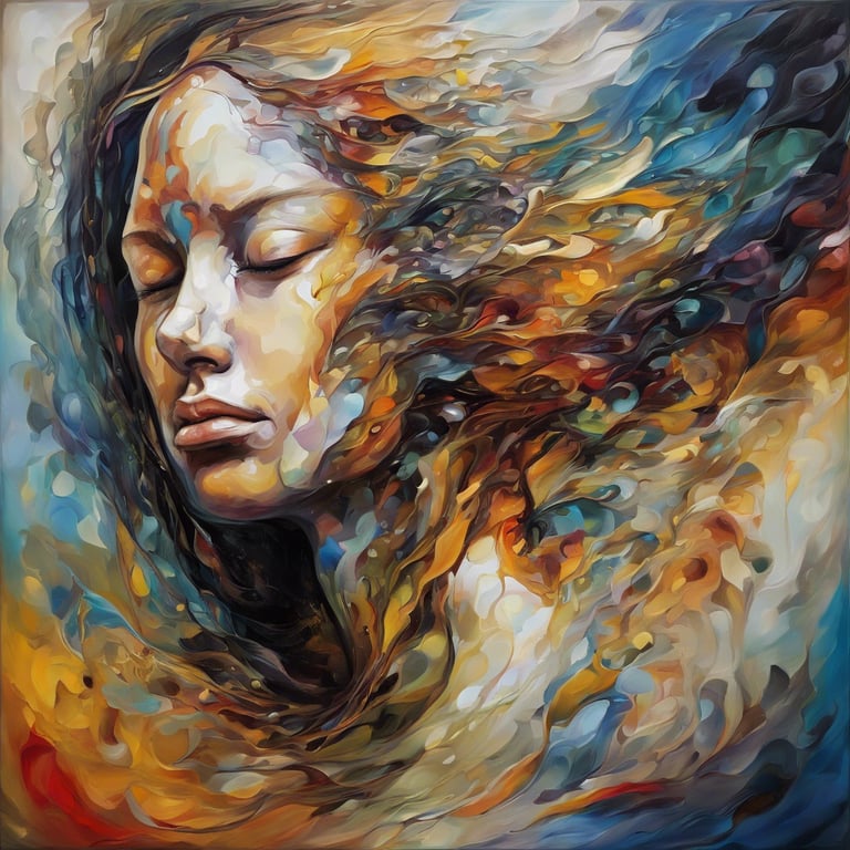 a man sitting on a table