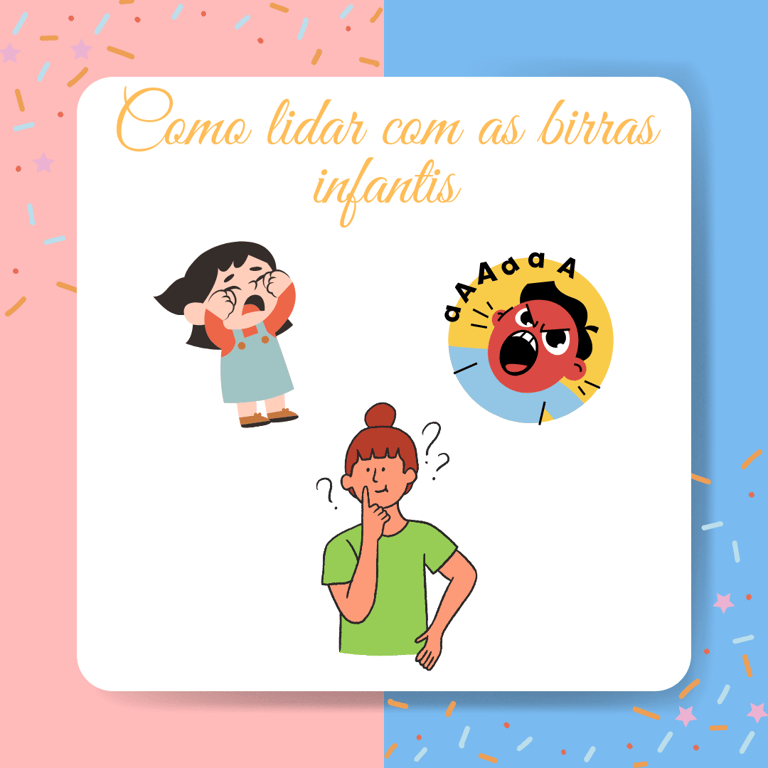 UMA MULHER PENSANDO COMO LIDAR COM AS BIRRAS INFANTIS