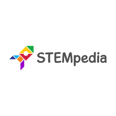 STEMpedia logo, our valued partner for AI and hands-on robotics learning in Oman.