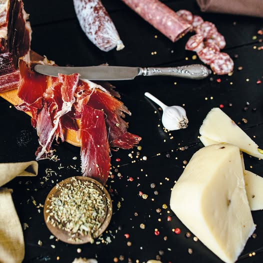 plateau jambon et fromage