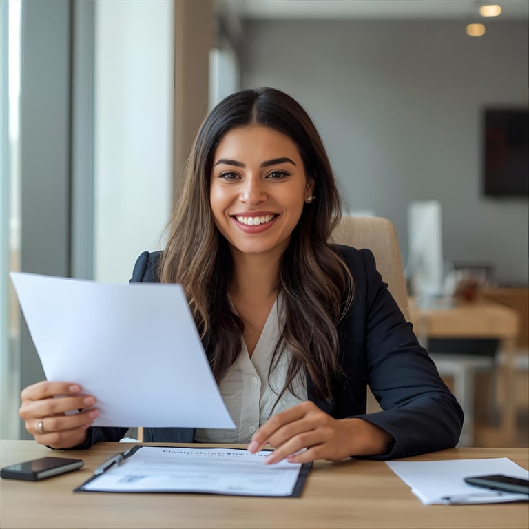 Logistics Manager reading Optifleets special offers for seamless fleet management