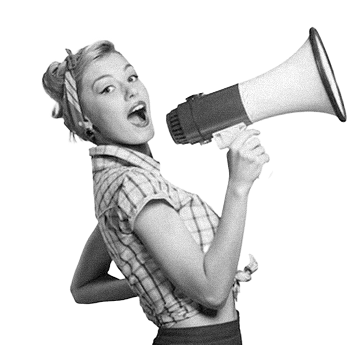 A megaphone