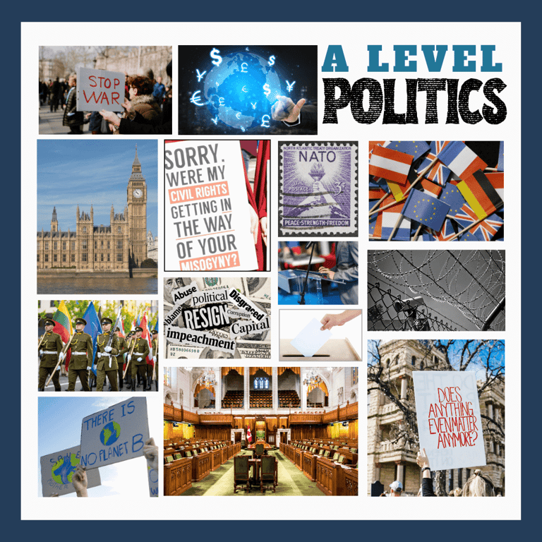A Level Politics image montage
