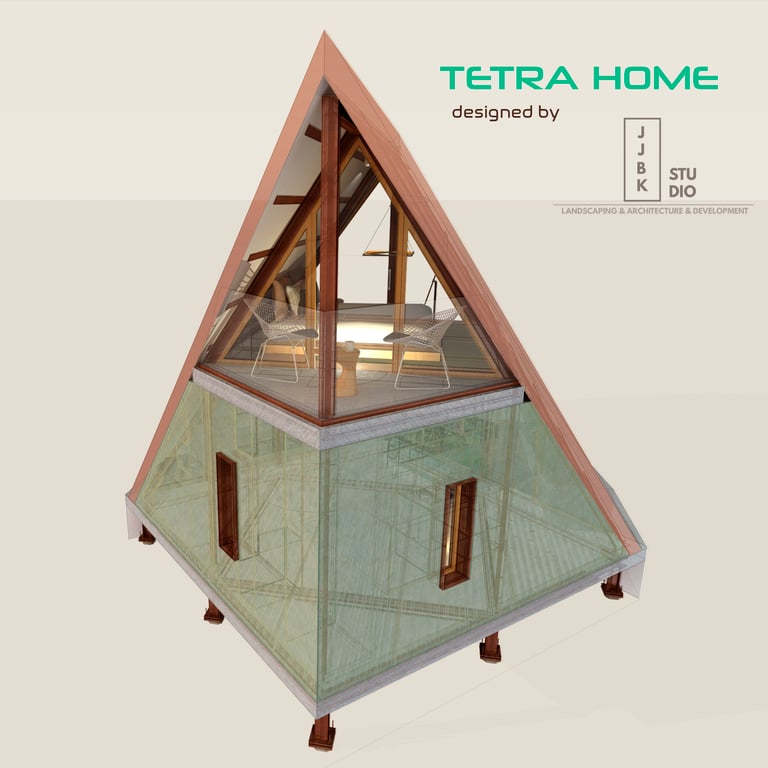 TETRA HOME -Tiny home designed by JJBK studio