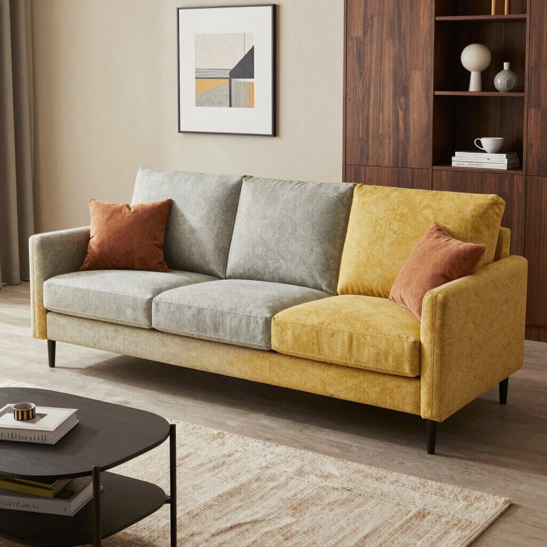 Bright living room with modern inventory