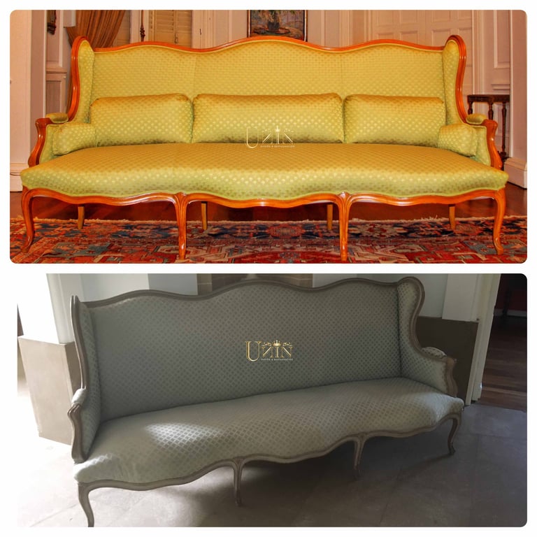 restauracion sillon luis xv