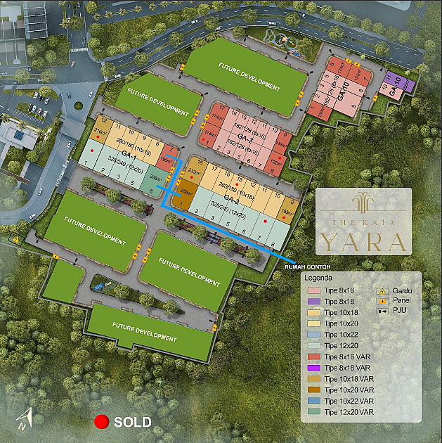 Site Plan The Kaia