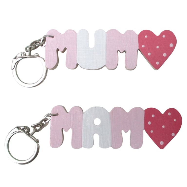 mum or mam keyring