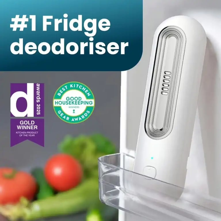 Ozoori Smart Fridge Deodorizer - OzoSonic Technology for food preservation