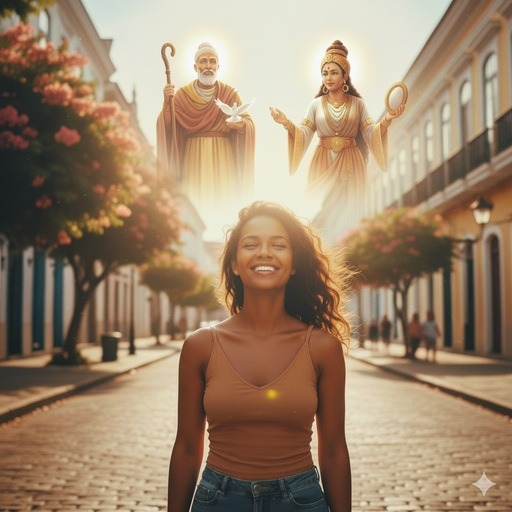 Alegria com as respostas de Ifá 